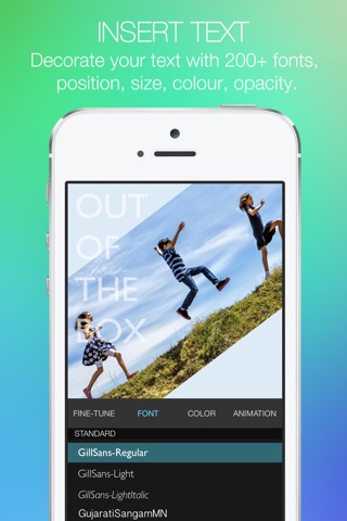 Text Fade Square - Insert Caption with Animate on Photo for Instagram screenshot 3