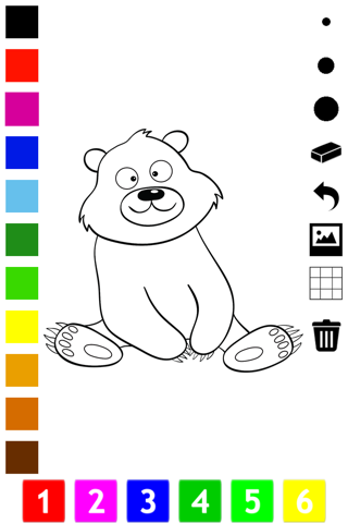 Circus Coloring Book for Children: Learn to color the world of the circus for kindergarten and pre-school screenshot 3