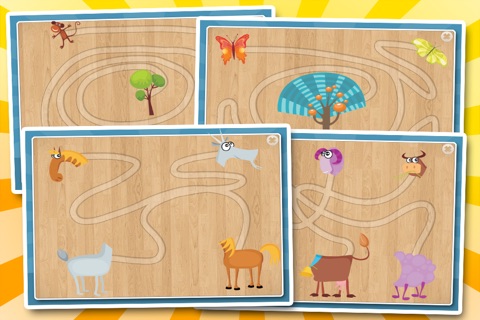 Animal maze kids game screenshot 2