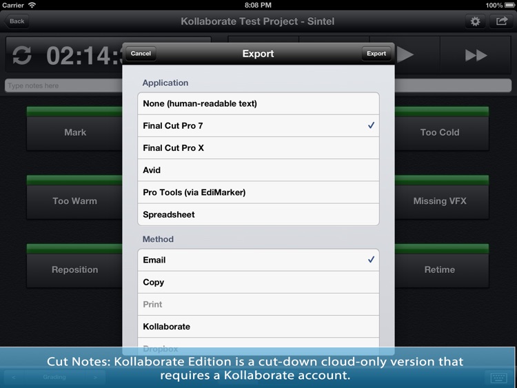 Cut Notes: Kollaborate Edition screenshot-3