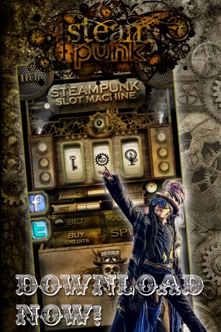 Steampunk 777 Slots - Real Vegas 777 Slot Machine Simulator screenshot 2