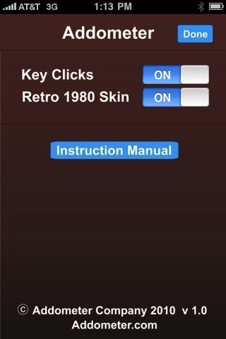 Addometer Calculator