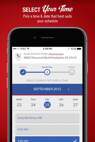 Pep Boys: Schedule Your Auto Service Appointment screenshot 4