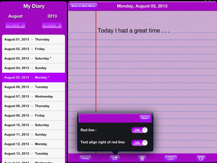 My Private Diary