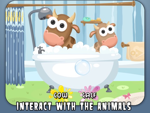Giraffe In The Bath - Child's Interactive Rhyme screenshot 2