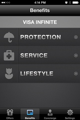 Visa screenshot 3