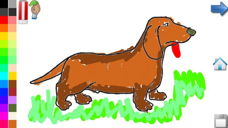 Coloring Book for Toddlers: Dogs ! Color your favorite Puppy coloring pages