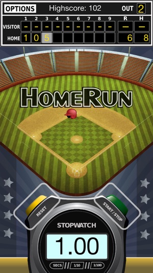 StopWatch Baseball Free(圖1)-速報App