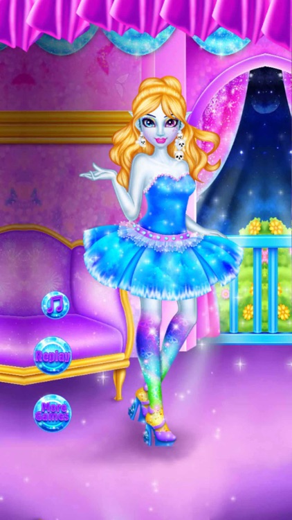 A Monster Super Girl:Princess Hair Salon & Makeover Games screenshot-3