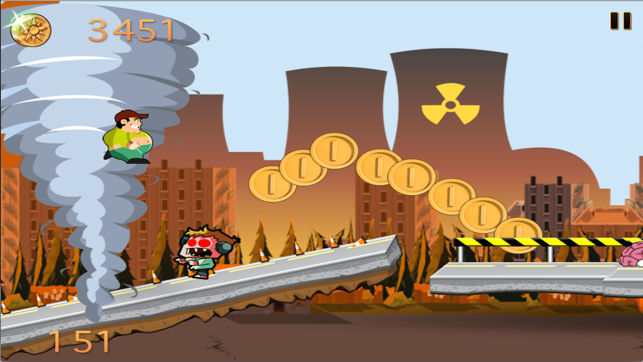 Zombies Ate The Power Plants : Turbo Timmy's Disaster Dash(圖3)-速報App