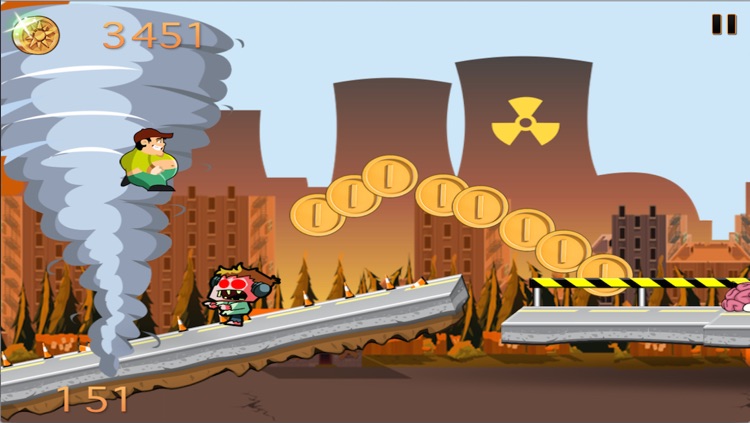 Zombies Ate The Power Plants : Turbo Timmy's Disaster Dash