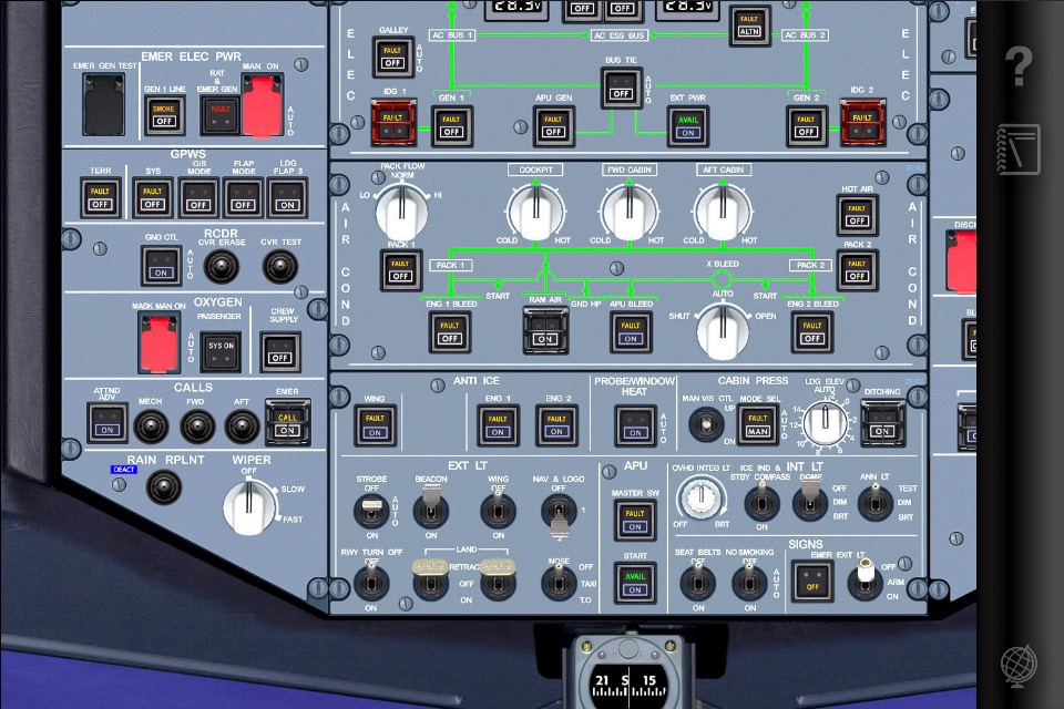 Aerosim Checkride A320 screenshot 4