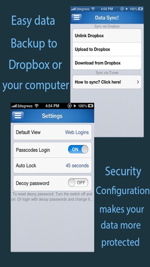 Info Lock Free - Keep Passwords Secure & Secret Notes Hidden(圖2)-速報App