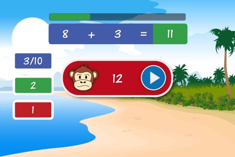 Maths with Chimpy Free - Primary School Arithmetic screenshot 3