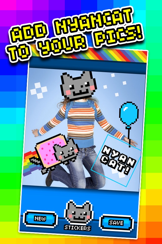 NyanCam - Nyan Cat Sticker Photobooth! screenshot 2