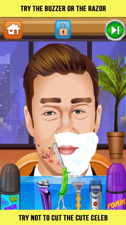 Celebrity Shave Beard Makeover Salon & Spa - hair doctor girls games for kids