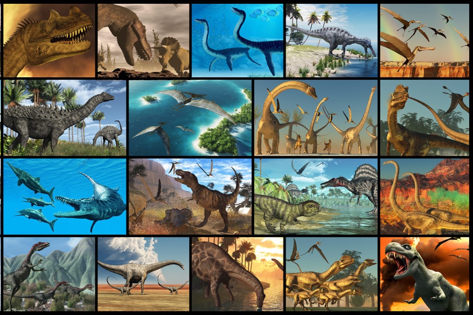 Dinosaur Puzzle - Amazing Dinosaurs Puzzles Games for kids screenshot 3