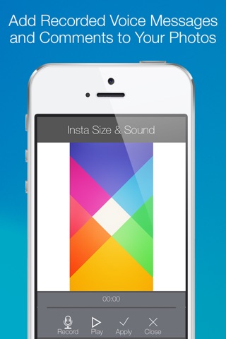 Insta ² with Music Video for Instagram - InstaSize , InstaFit and SquareSized Full Size Squaready without Cropping Camera to Post Movie & Picture Color Background with Awesome Aviary Photo Frame Editor Free screenshot 4
