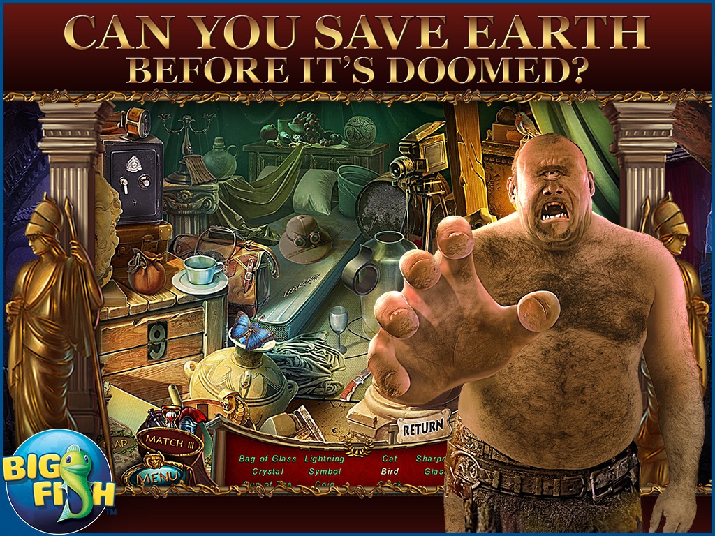 Revived Legends: Titan's Revenge HD - An Epic Hidden Object Adventure screenshot 2