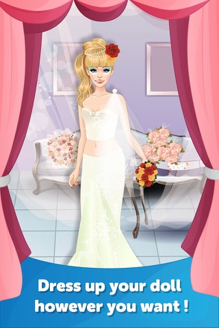 Wedding Dress Up-Fun Doll Makeover Game screenshot 2