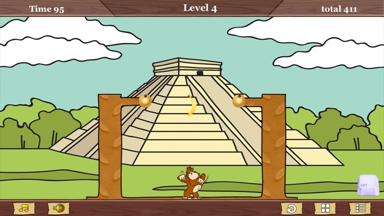 Feed Hungry Gorilla in Jungle - Monkey jumping game and feeding bananas