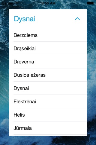 Buriuotojams meteo.lt screenshot 2