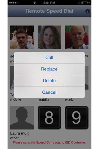 Remote Speed Dial screenshot 2