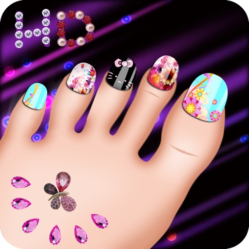 Art Nail Salon:Creative,Dress Up Game HD:Foot icon