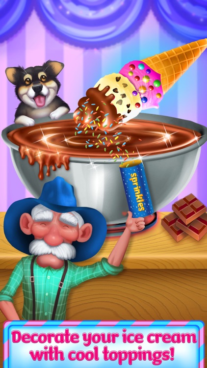 Ice Cream Truck Girl - Frozen Sweets Maker