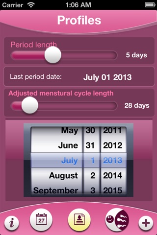 Safe Period Tracker screenshot 4