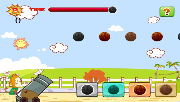 Coconuts blaster - The fast color shooting game - Free Edition