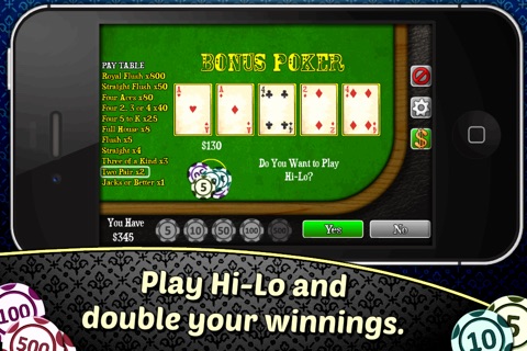SNG Bonus Poker screenshot 3