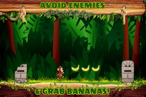 Monkey Jump - Banana Jungle screenshot 4