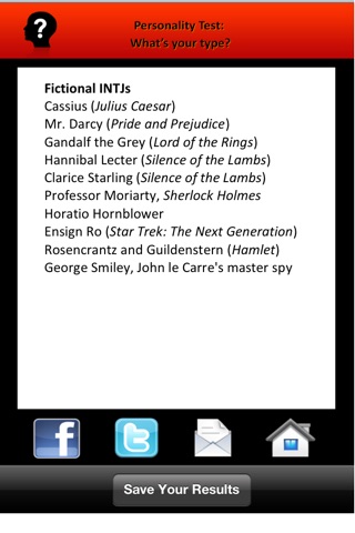 Personality Test - What is your type? screenshot 3
