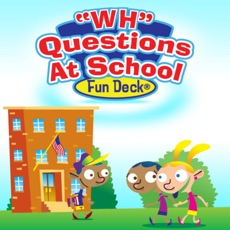Activities of WH Questions at School Fun Deck