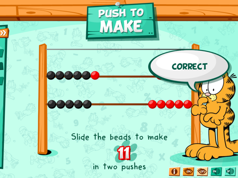 Garfield's Mental Math Games - Free screenshot 2