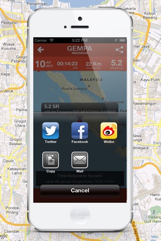 Gempa Indonesia screenshot 3