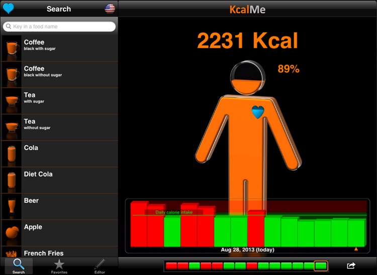 KcalMe HD - Slim in 3D - Calorie Tracker