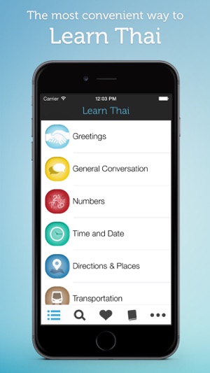 Learn Thai - Phrasebook for Travel in Thailand(圖1)-速報App