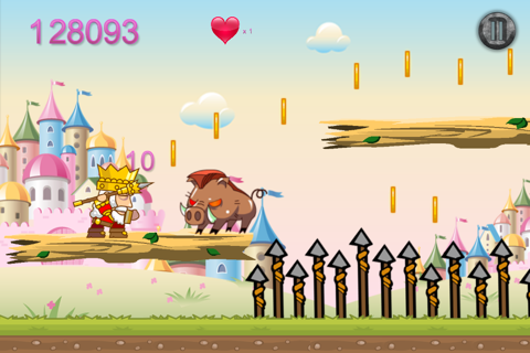 King Castle Rush Quest - Kingdom Fighting Princess Free screenshot 2