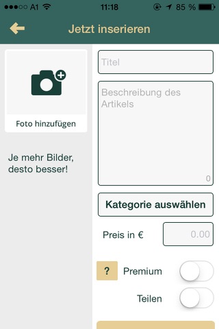 Flohmo: Flohmarkt für unterwegs screenshot 3