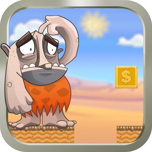 Saur Run in Primitive Era iOS App
