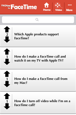FAQApp for FaceTime screenshot 2