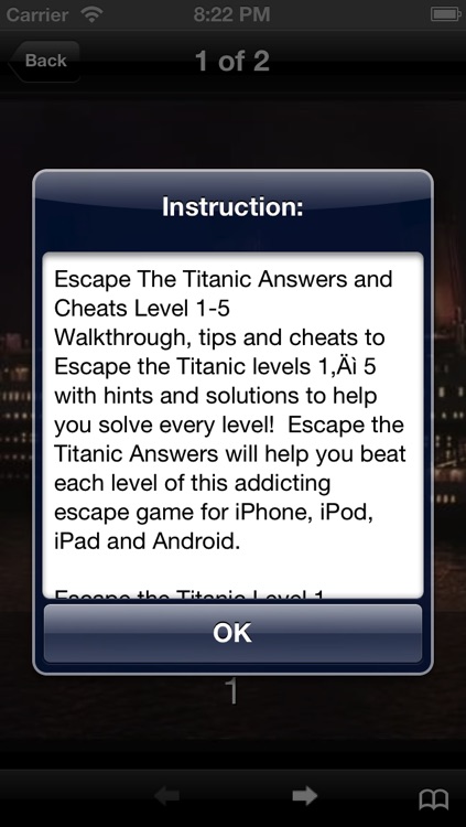 Cheat for Escape the Titanic Devious Escape Puzzler - Walkthrough Answer  and Guide Quiz by KY 