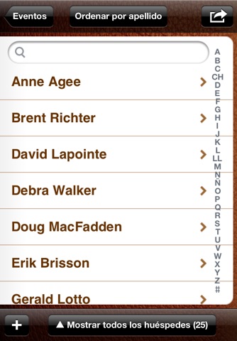 Guest List Organizer screenshot 3