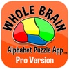 Whole Brain Alphabet Puzzle App - PRO