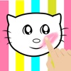 A Kid Coloring and Paint Game For Hello Kitty Version