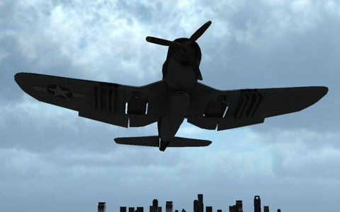 World War Two 3D flight sim screenshot 4