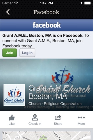 Grant AME Church screenshot 2