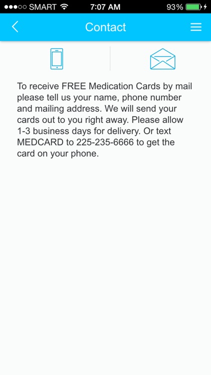 Medication Card